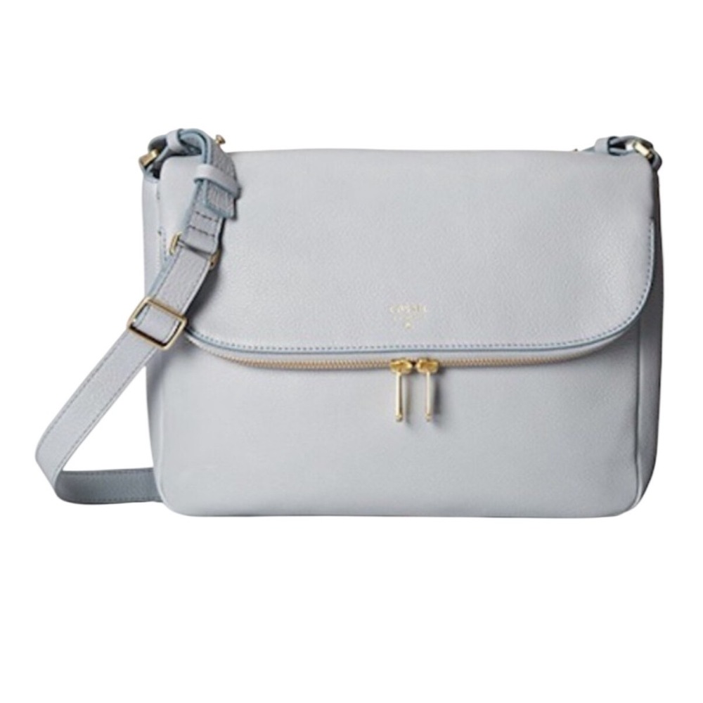 Fossil Vintage Y2K Preston Flap Crossbody Shoulder Bag Purse